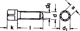 Болт с квадратной головкой ГОСТ 1482-84 — размеры и характеристики.