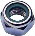 ISO 10511 — гайка шестигранная со стопорным кольцом.
